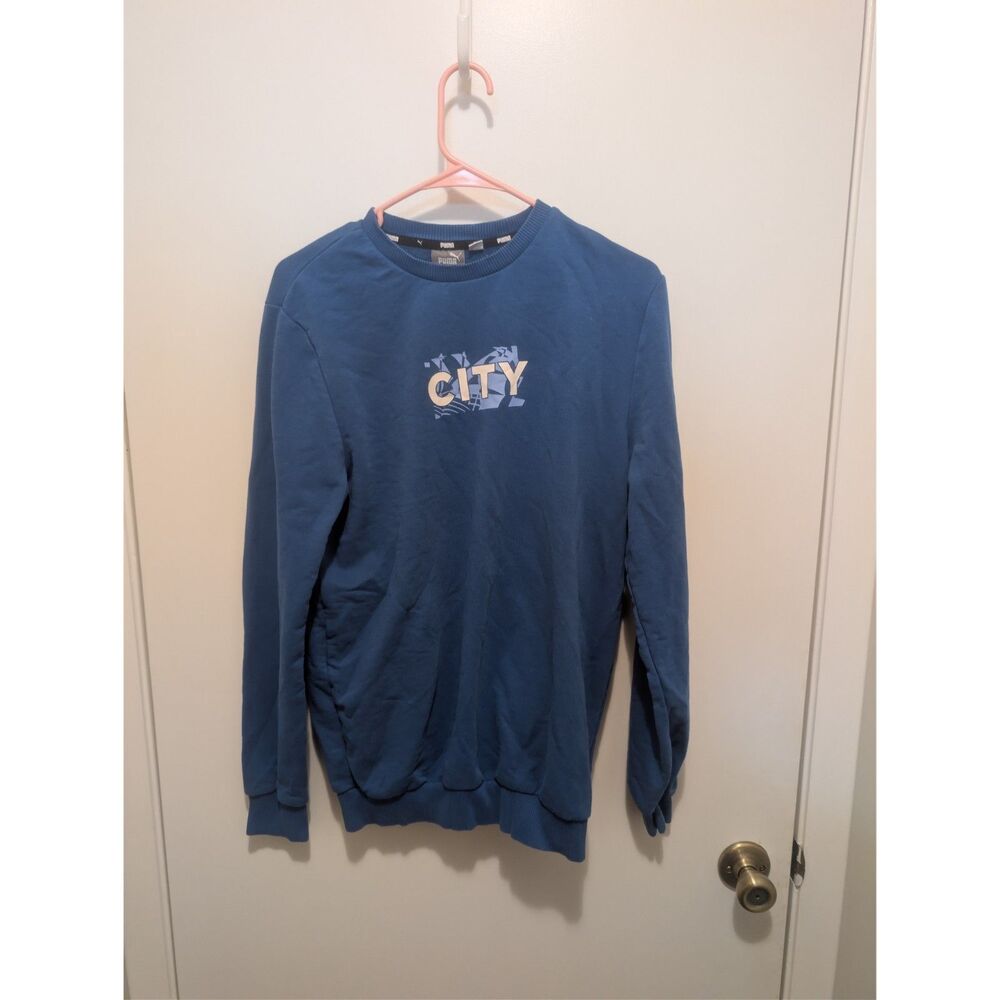 Puma Men's Manchester City FTBL Core Sweatshirt